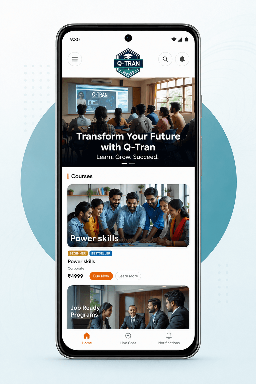 Q-Tran Mobile App